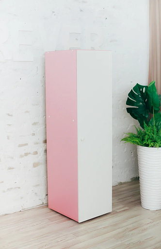 Шкаф пенал детский «Домик» зеленый фото 5