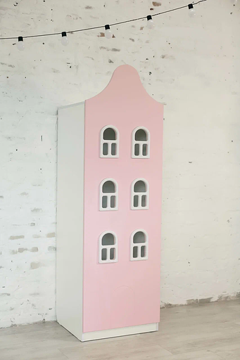 Шкаф детский однодверный «Голландский» белый фото 4