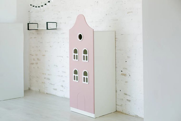 Шкаф детский «Голландский» малый желтый фото 3