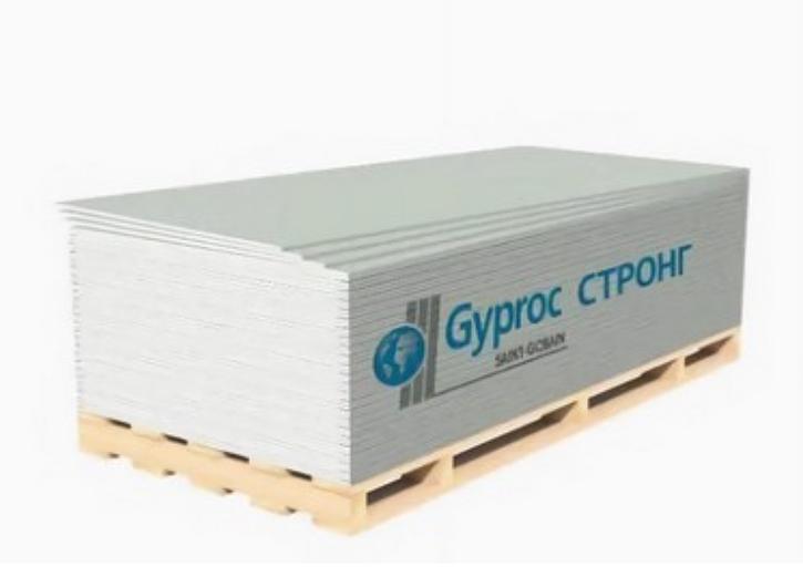 Гипсокартон Gyproc «Стронг» ОПТ фото 1