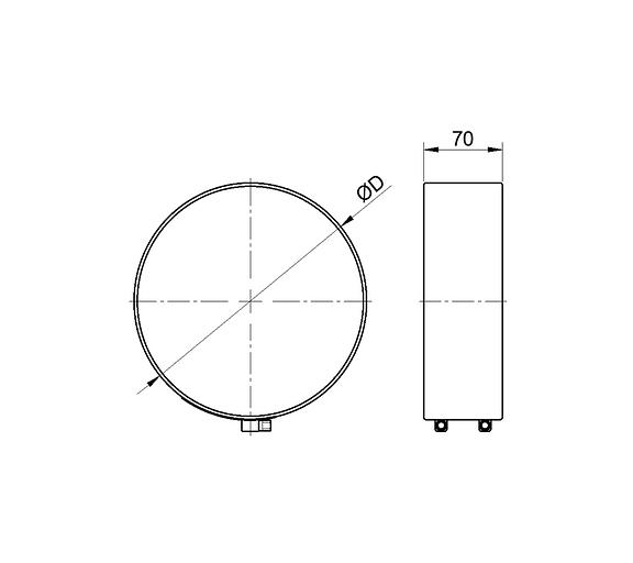 Хомут обжимной ХО250, ХО150 фото 2