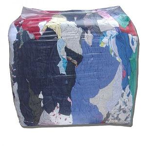 Ветошь цветная, трикотаж ХБ, 10 кг, Опт фото 1