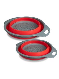 Дуршлаг складной силиконовый опт фото 1