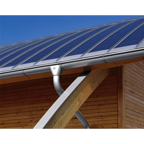 Водосточная система Aquasystem, цинк-титан ОПТ фото 2