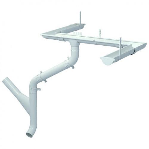 Водосточная система Металл Профиль Foramina круглого сечения ОПТ фото 1