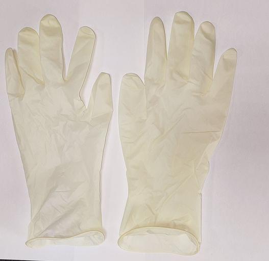 Перчатки латексные медицинские смотровые нестерильные неопудренные одноразовые размер M, 100 шт. фото 1