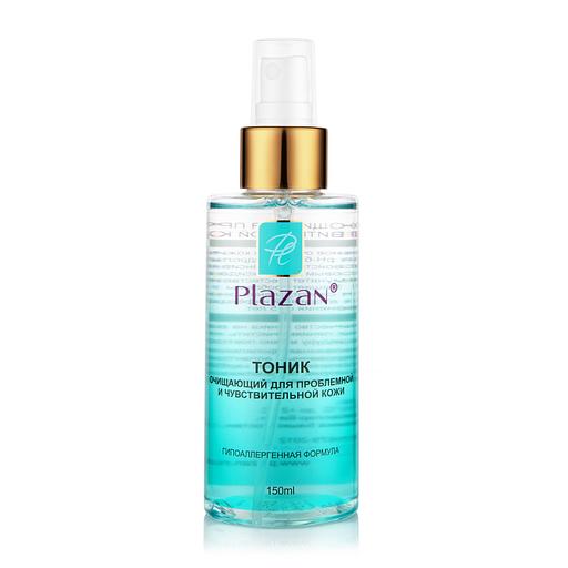 Тоник для лица очищающий Plazan для проблемной и чувствительной кожи 150 мл ОПТ фото 1