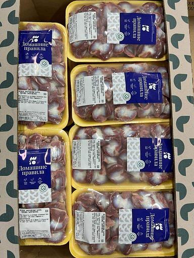 Мышечные желудки цыплят-бройлеров в подложке охлажденные/замороженные Халяль фото 1