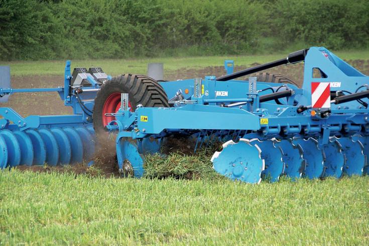 Короткая дисковая борона Rubin 10 фото 1