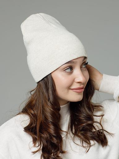 Женская шапка бини «Лопатка» фото 3