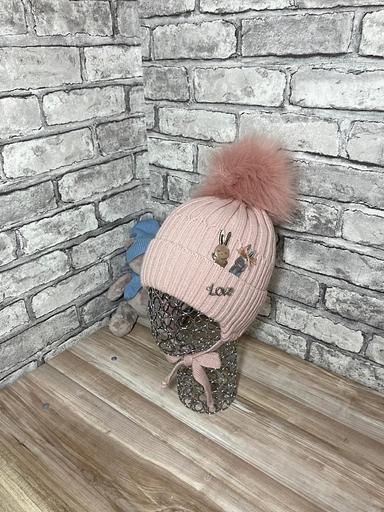 Шапка детская зимняя для девочки фото 2