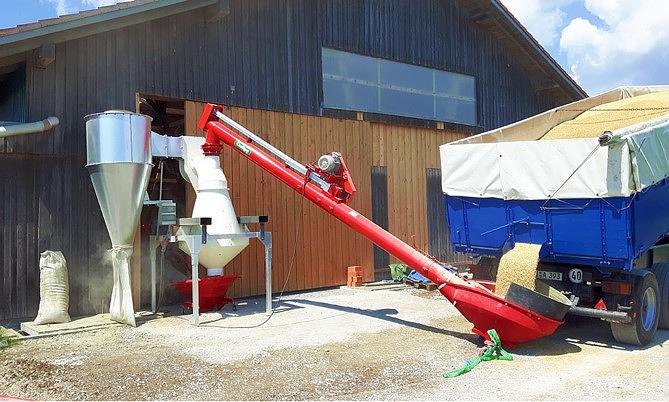 Стационарный шнековый конвейер CanAgro фото 1