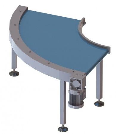 Ленты конвейерные поворотные и модульные опт фото 1