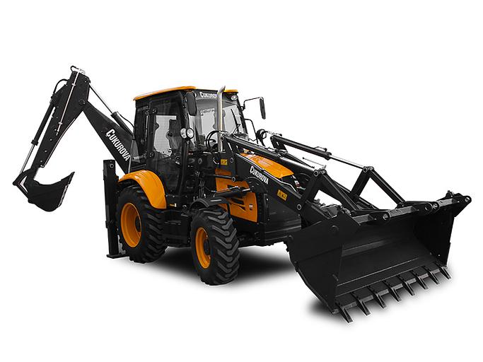 Экскаватор-погрузчик Cukurova 885 фото 1