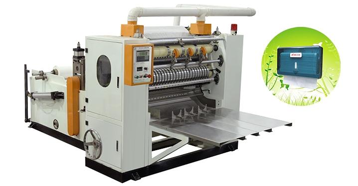 Автоматический станок для производства бумажных полотенец Z-сложения модель LZBH фото 1