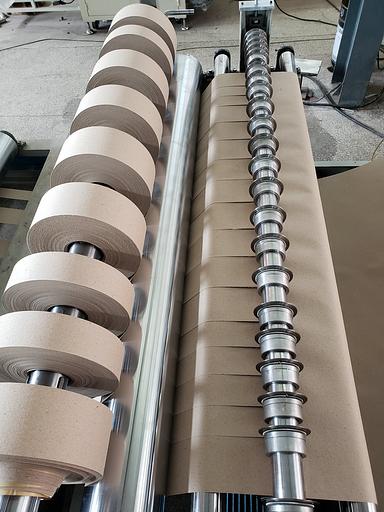 Продольно-резательный станок (бобинорезка) для картона фото 3