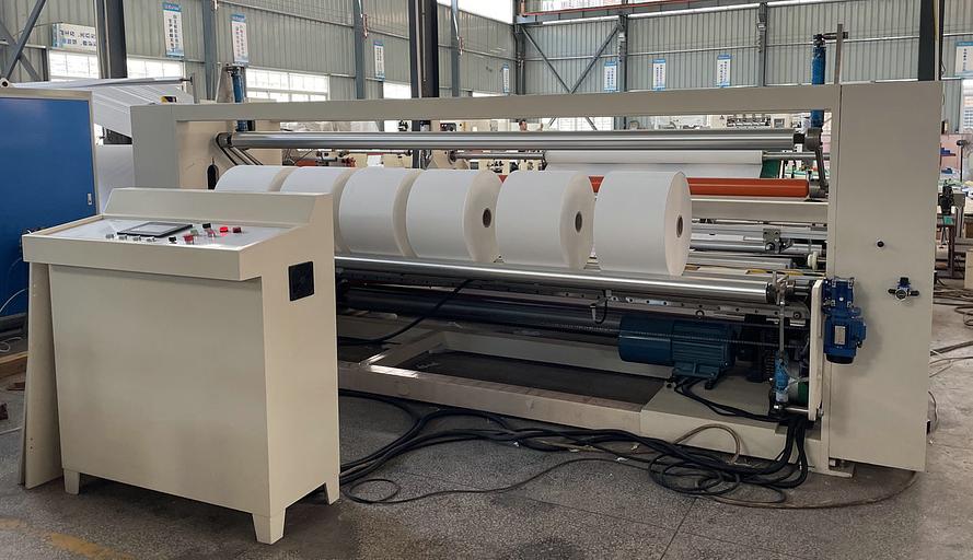 Продольно-резательный станок (бобинорезка) для бумаги фото 2