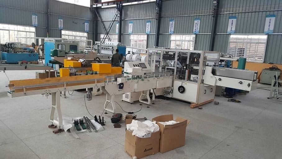 Автоматический станок для упаковки салфеток LUSAX-35 фото 1