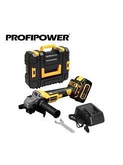 Аккумуляторная УШМ бесщёточная Profipower 18V ОПТ фото 1