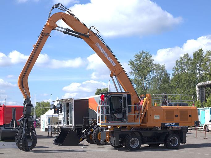 Колесный перегружатель YGLZ 260 Borus 12 м фото 3