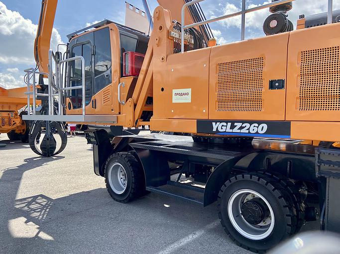 Колесный перегружатель YGLZ 260 Borus 12 м фото 5