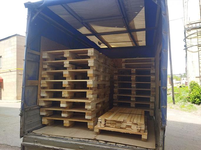 Деревянный европоддон фото 1