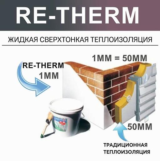 Жидкая теплоизоляция RE-THERM «Классик» фото 2