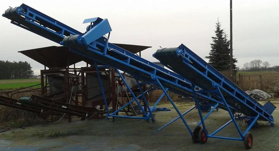 Ленточный конвейер стационарный фото 2