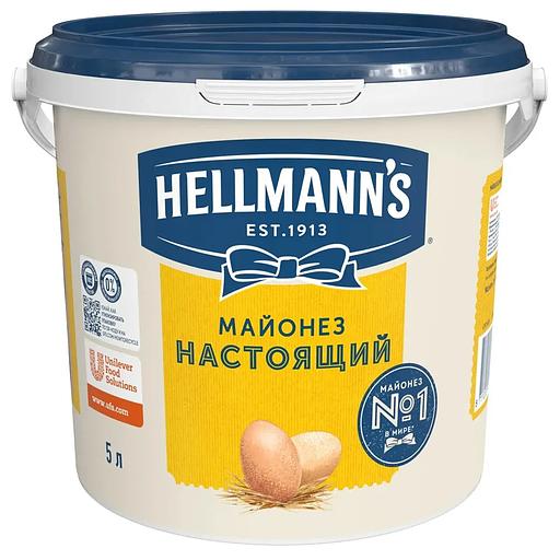 Майонез Hellmanns «Real» 78 % 5 л ОПТ фото 1