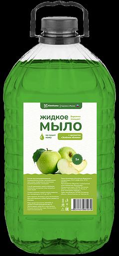 Жидкое мыло для рук HimHome «Зеленое яблоко» 5 л ОПТ фото 1