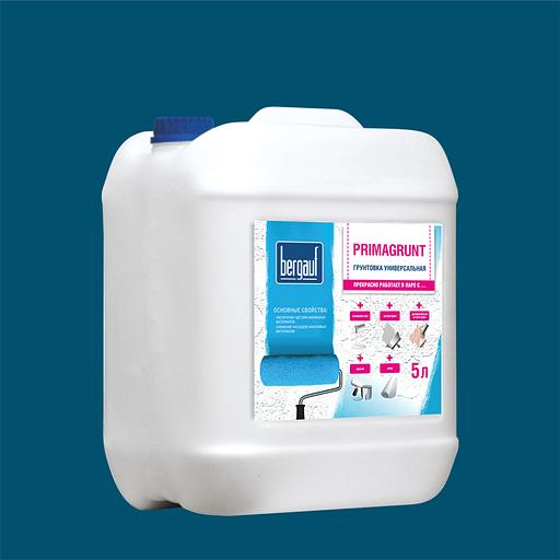 Bergauf PRIMAGRUNT, Грунтовка универсальная, 5 л, зима-лето фото 2