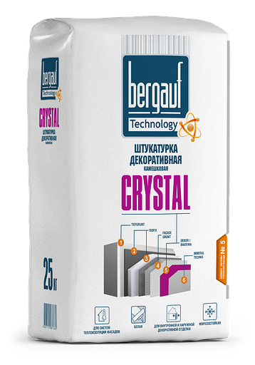 Штукатурка декоративная Crystal фото 1