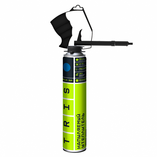 Напыляемый утеплитель с пистолетом в комплекте Teplis Gun 1000мл Tris фото 2