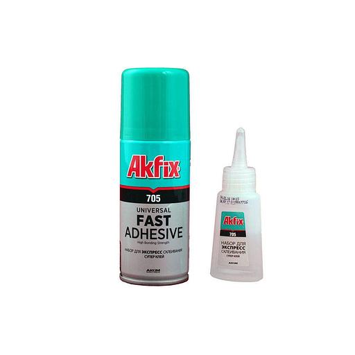 Двухкомпонентный МДФ клей 500 мл Akfix фото 1