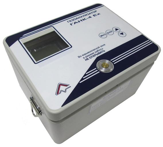 ГАНК-4 Ex (Р) газоанализатор переносной взрывозащищённый (2Exe(ib)dIIBT4 X) для воздуха рабочей зоны, в комплекте с фильтром пылевым ФП-1, фильтром сорбционным ФС-1, сумкой-кофр фото 2