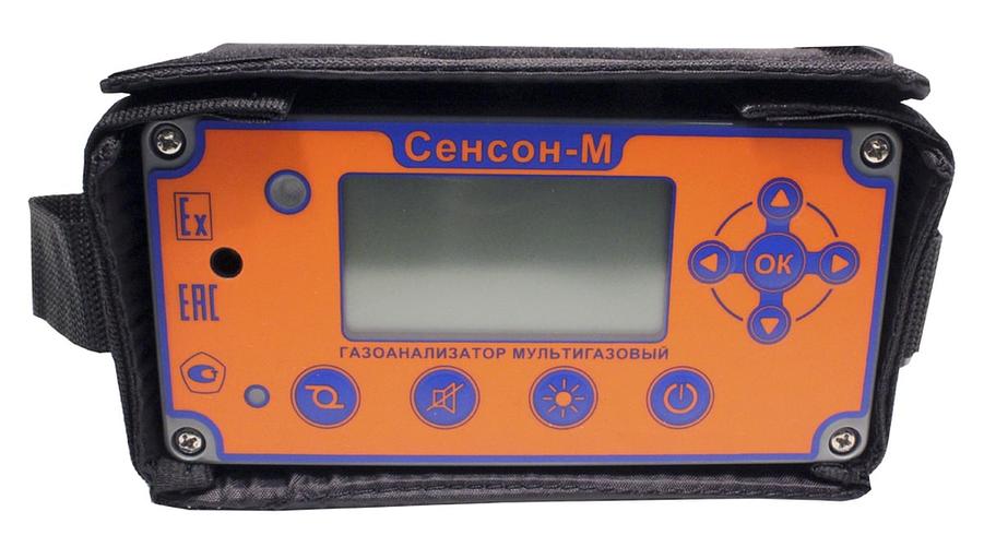 Сенсон-М-3005-4 (базовая модель) переносной четырёхкомпонентный (O2, CH4(Ex) термокаталитический, CO, H2S) газоанализатор с принудительным пробоотбором фото 2