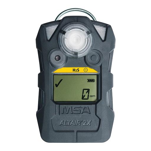 ALTAIR 2X H2S-LC одноканальный переносной газоанализатор с датчиком XCell на сероводород низкой концентрации H2S (5 ppm; 10 ppm), результаты в ppm или мг/м3, флуоресцентный корпус, гос. поверка, заказной номер 10154189 фото 1