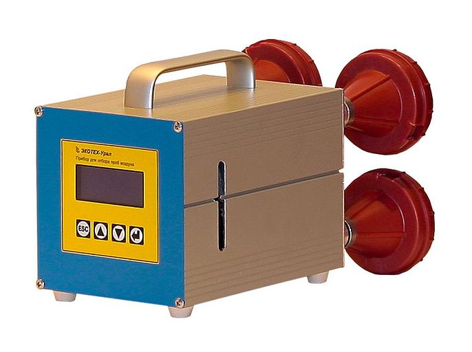 ПА-300М-1-2 аспиратор четырёхканальный в металлическом корпусе переносной фото 3