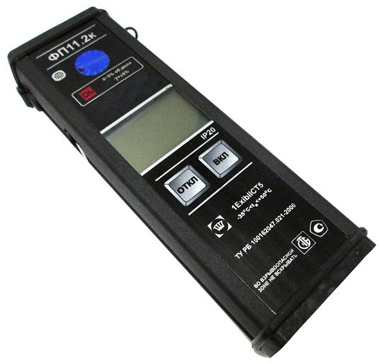 ФП-11.2К (CH4) газоанализатор портативный на метан (CH4) от 0 до 100 % об.д. с оптическим сенсором (АРТ 23034), (обязательно (на выбор) применение со штангой АРТ 23111/щупом АРТ 23113) фото 2