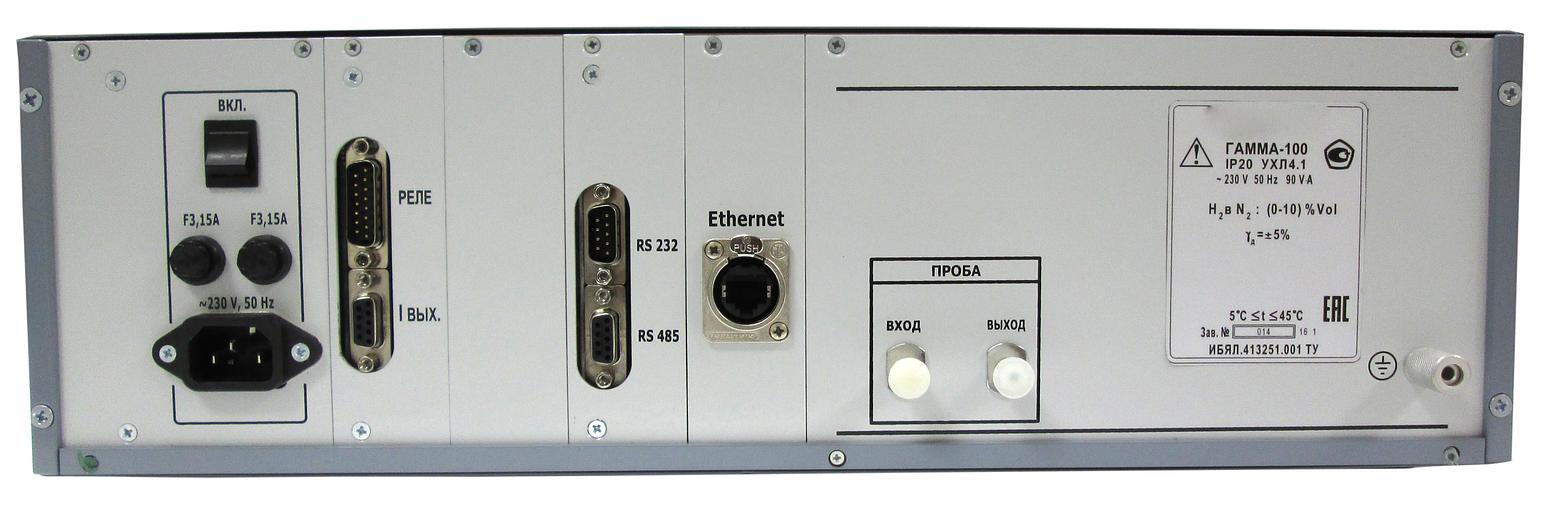 ГАММА-100 газоанализатор многокомпонентных смесей многофункциональный общепромышленный стационарный фото 4