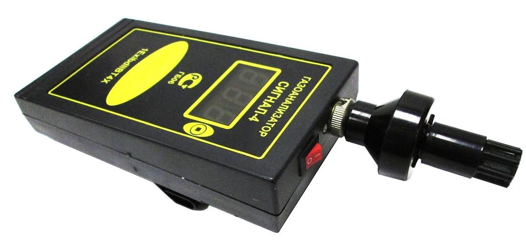 Сигнал-4КМ газоанализатор трёхканальный персональный с калибровкой на кислород и на любые два из определяемых ВОГ (метан, бензин и другие), электрохимический сенсор фото 4