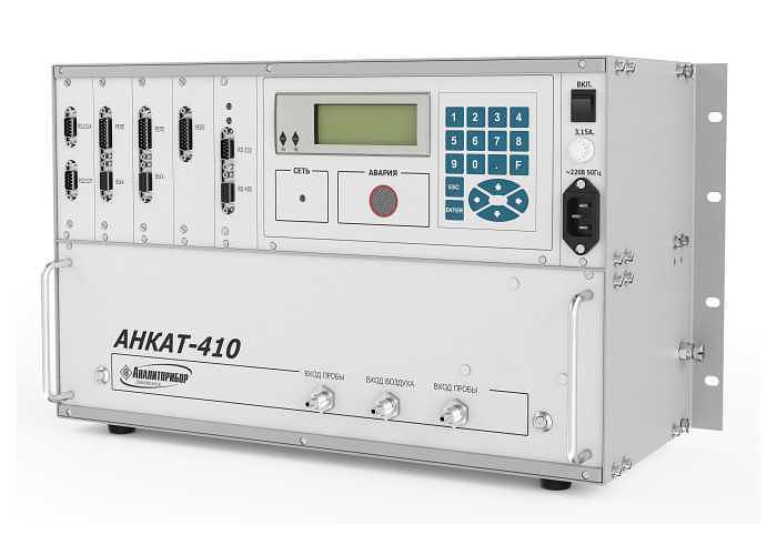 АНКАТ-410-15 газоанализатор промышленных выбросов 2 канала ЭХЯ (дублированный набор), непрерывный режим работы фото 2