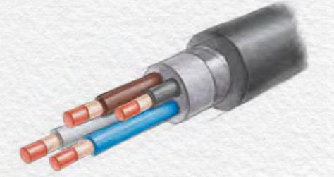 Кабель силовой ВБШвнг(А)-FRLS ОПТ фото 1