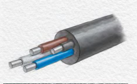 Кабель силовой АВВГнг(А)-LS ОПТ фото 1