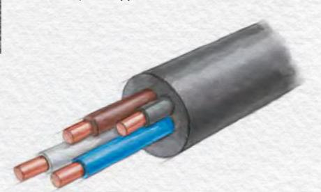 Кабель силовой ВВГнг(А)-ХЛ ОПТ фото 1
