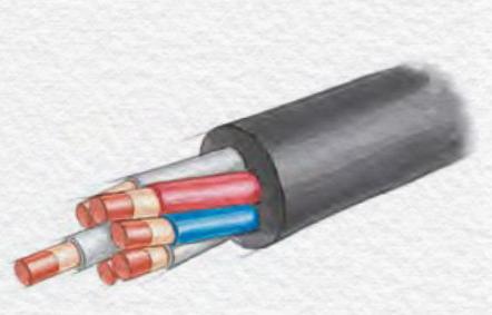 Кабель силовой КВВГнг(А)-FRLS ОПТ фото 1