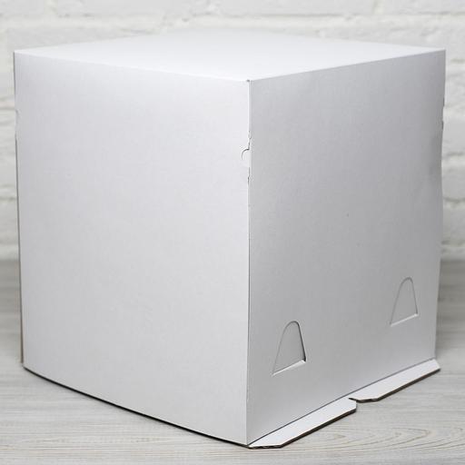 Коробка для торта 28х28х30 см фото 1