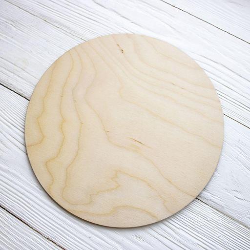 Подложка под торт Круг фанера 26 см фото 1