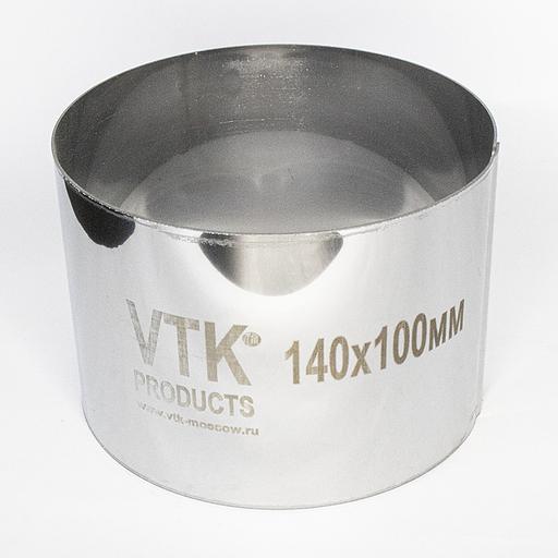 Форма для выпечки и заморозки Кольцо диаметр 140 мм высота 100 мм фото 1