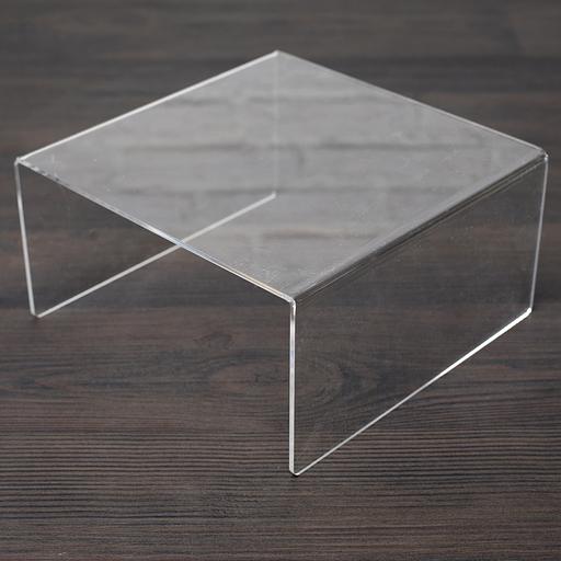 Подставка под торт П 240х240х100 прозрачная фото 1